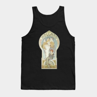 Vintage Art Nouveau Levens Verzekering Tank Top